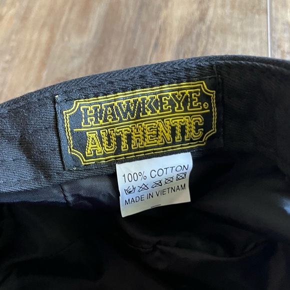 Vintage Iowa hawkeye athletic military army cadet hat - Picture 2 of 7